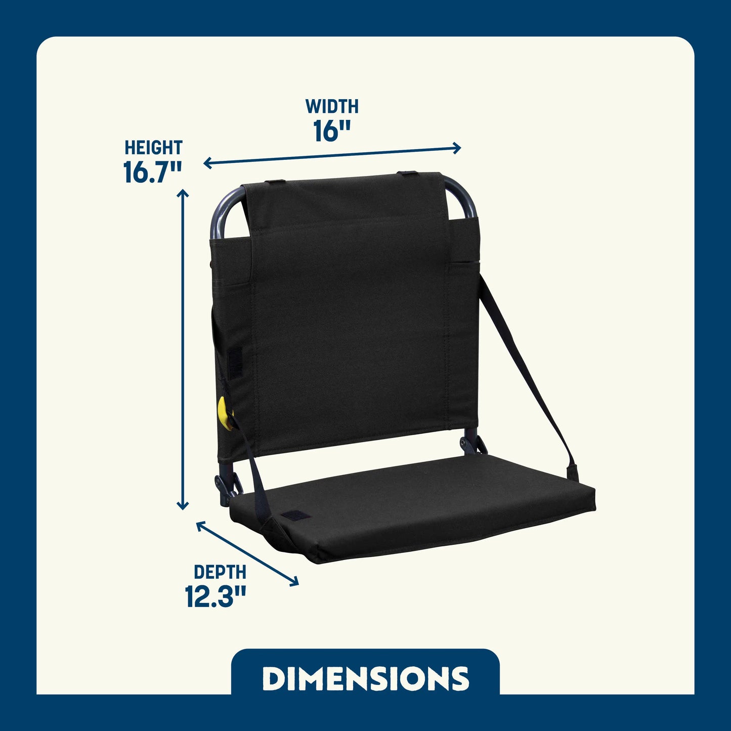 BleacherBack™ - Simple Support