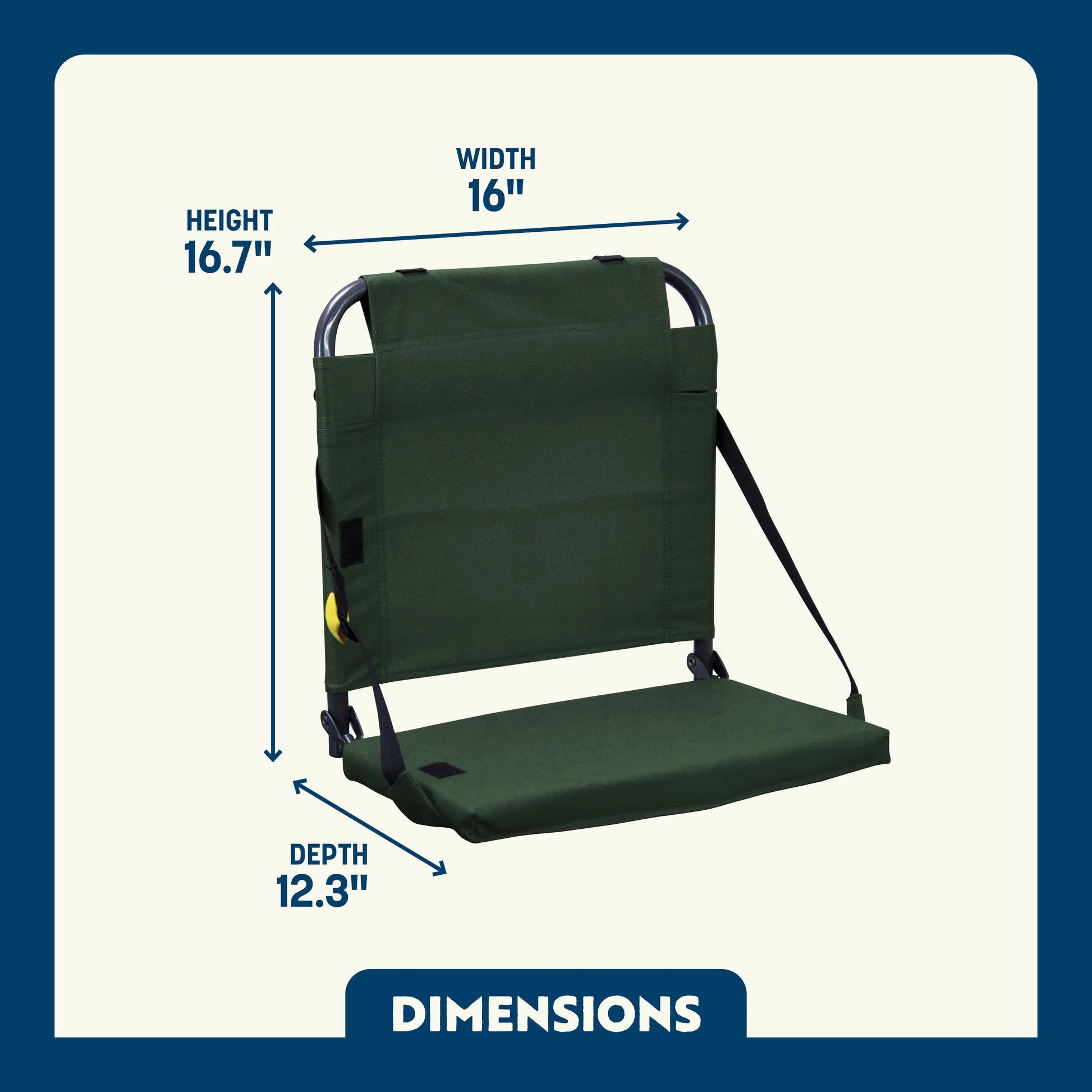 BleacherBack™ - Simple Support