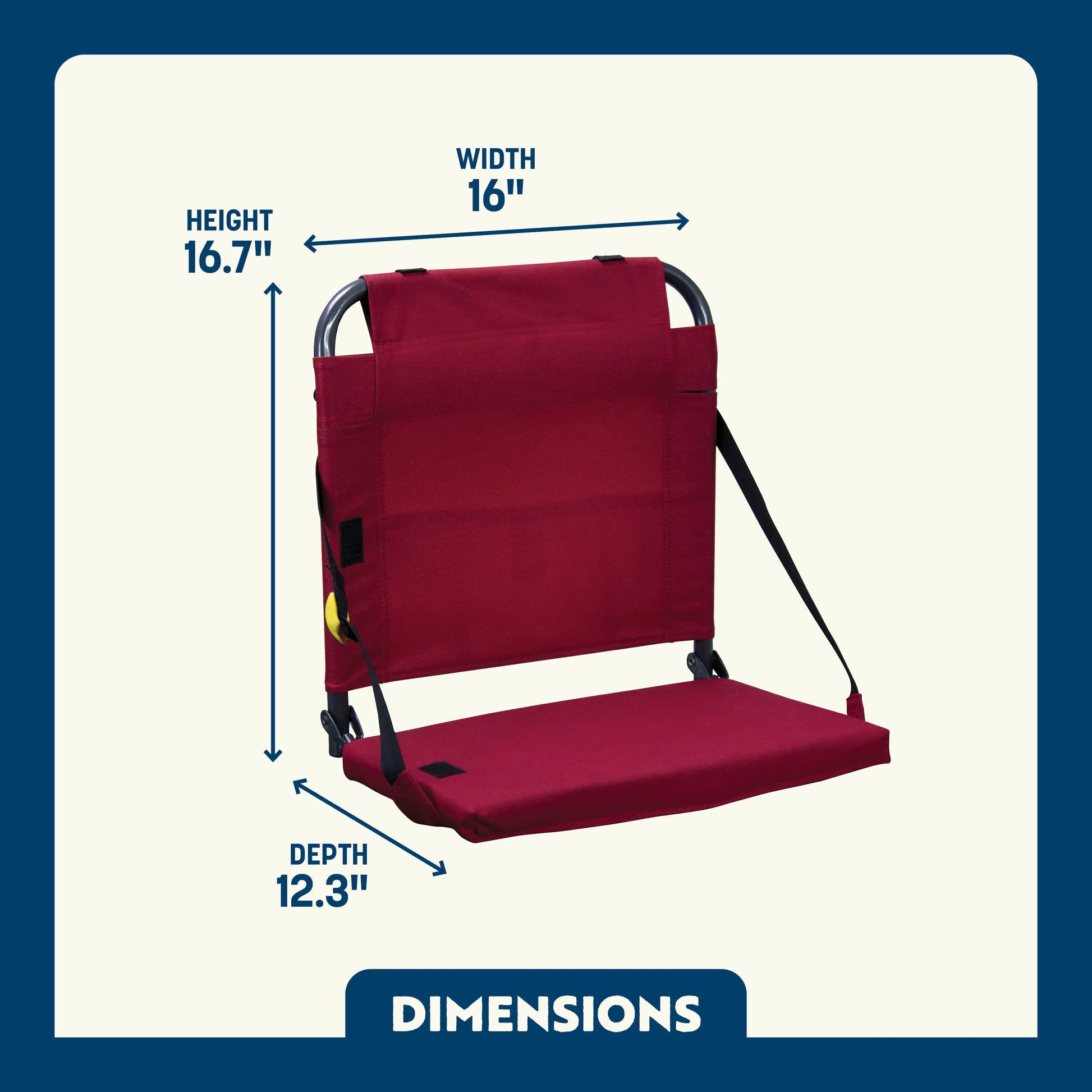 BleacherBack™ - Simple Support