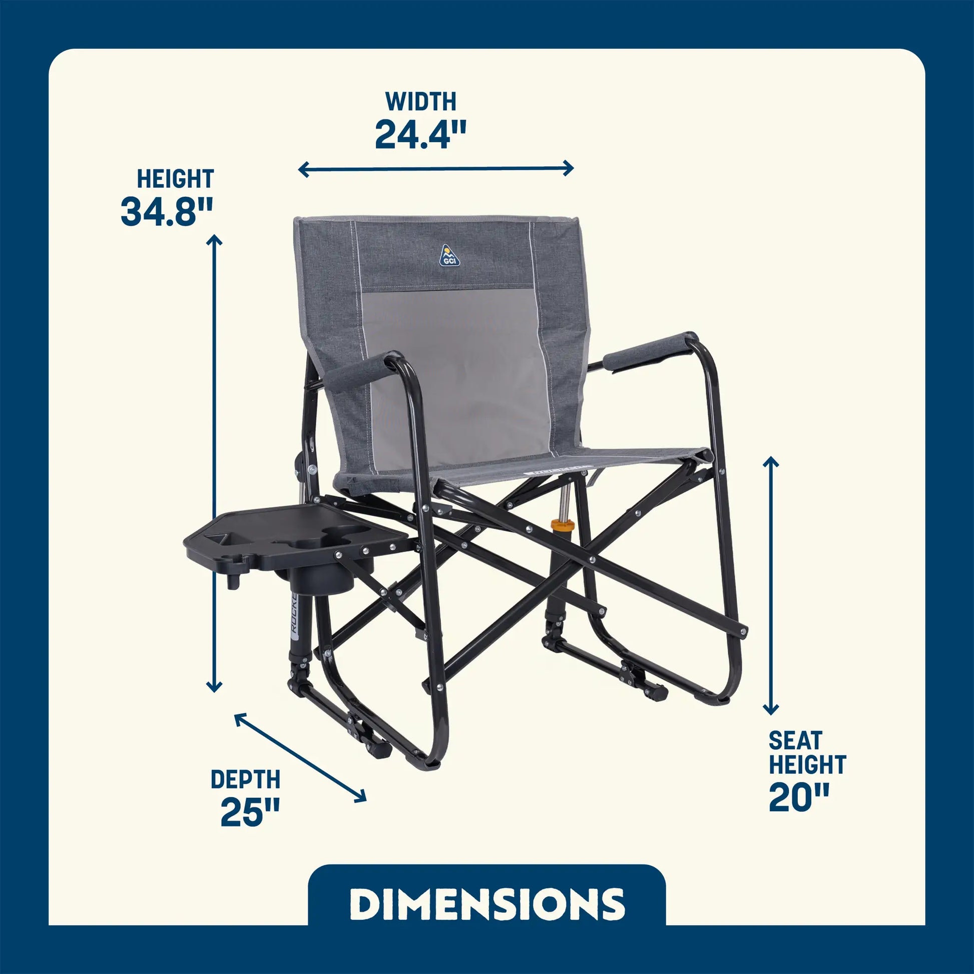 Freestyle Rocker™ with Side Table - Daily Set