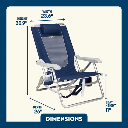 Backpack Beach Chair™ - Gift Ready