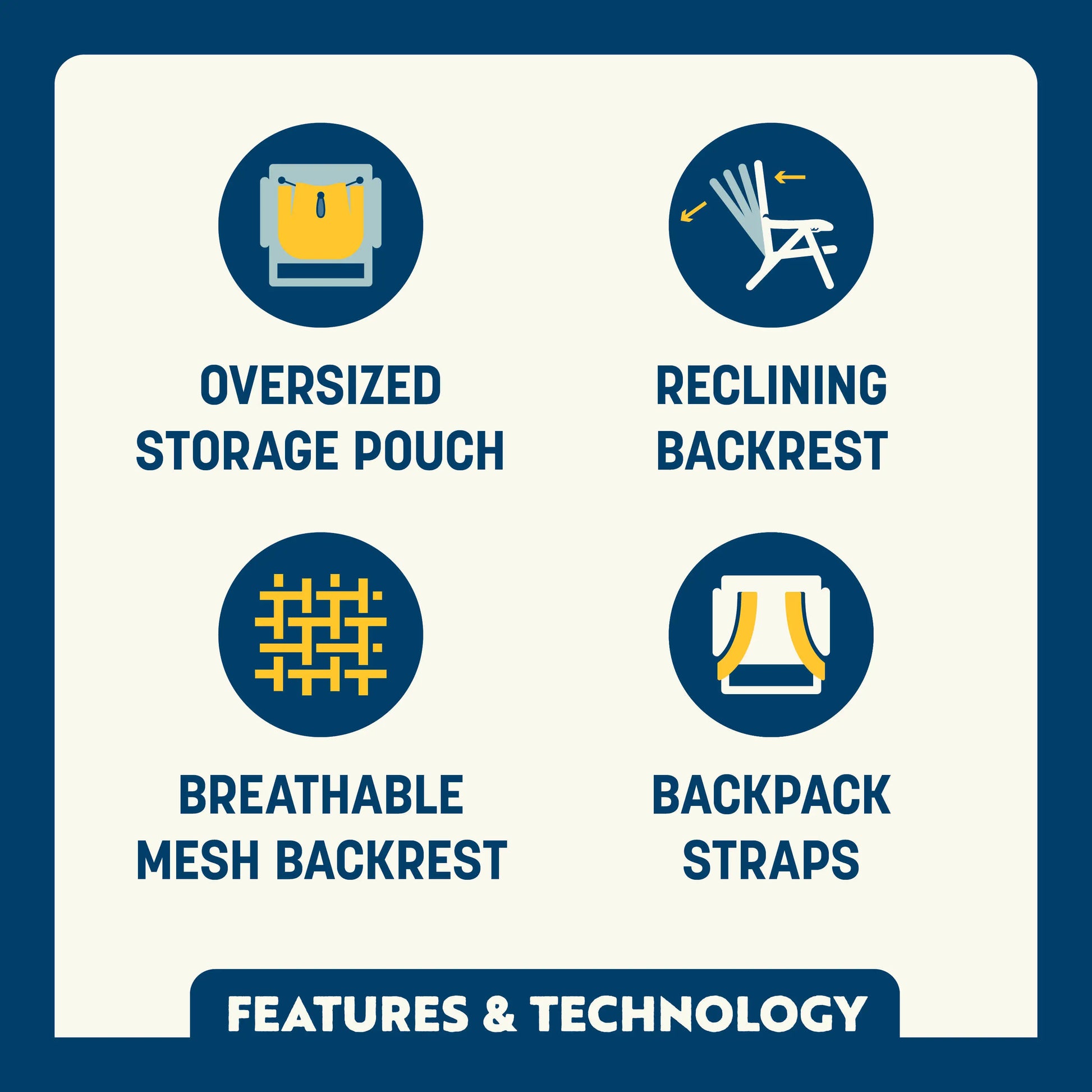 Backpack Beach Chair™ - Gift Ready