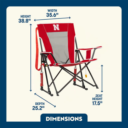College Comfort Pro Rocker™ - Nebraska Cornhuskers - Classic Pick
